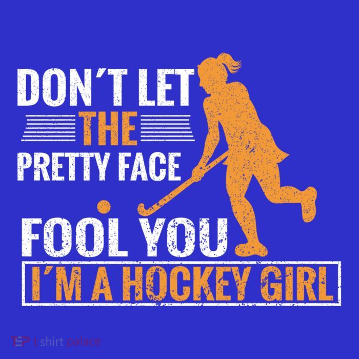 Don´T Let The Pretty Face Foll You I´M A Hockey Cool Gift Zip Tote Bag