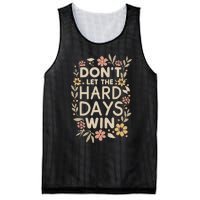 Don’T Let The Hard Days Win Mesh Reversible Basketball Jersey Tank