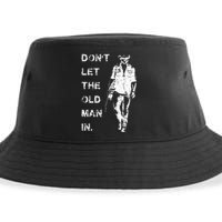 DonT Let The Old Man In Vintage Sustainable Bucket Hat