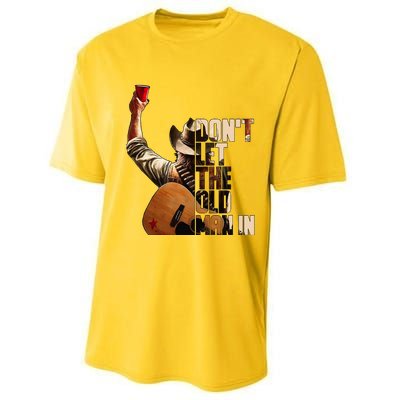 DonT Let The Old Man In Performance Sprint T-Shirt