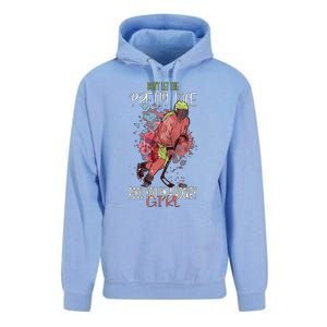 Dont Let The Pretty Face Fool You Im A Hockey Meaningful Gift Unisex Surf Hoodie