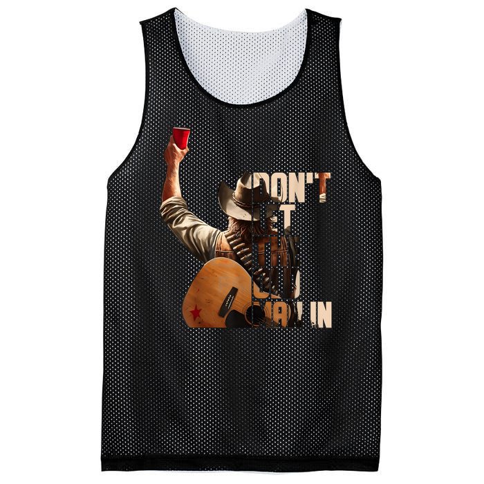 DonT Let The Old Man In Mesh Reversible Basketball Jersey Tank