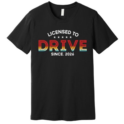 Driving Licence Test Passed Driving School Test 2026 Premium T-Shirt