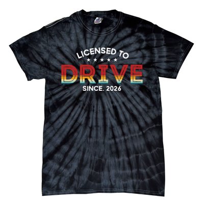 Driving Licence Test Passed Driving School Test 2026 Tie-Dye T-Shirt