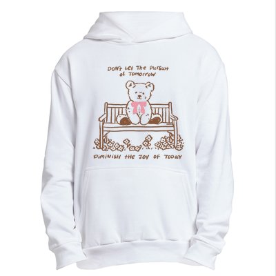 Dont Let The Pursuit Of Tomorrow Diminish The Funny Urban Pullover Hoodie