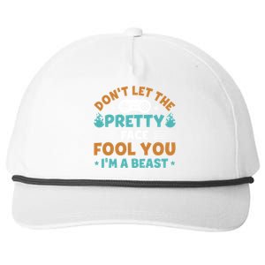 DonT Let The Pretty Face Fool You Next Level Gaming Gear Meaningful Gift Snapback Five-Panel Rope Hat