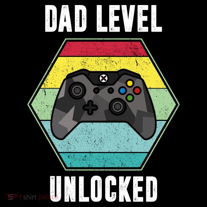 Dad Level Unlocked Gamer Vintage Apron