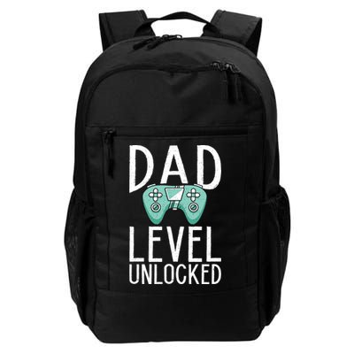 Dad Level Unlocked Gaming Father Daddy Dad Gift Backpack