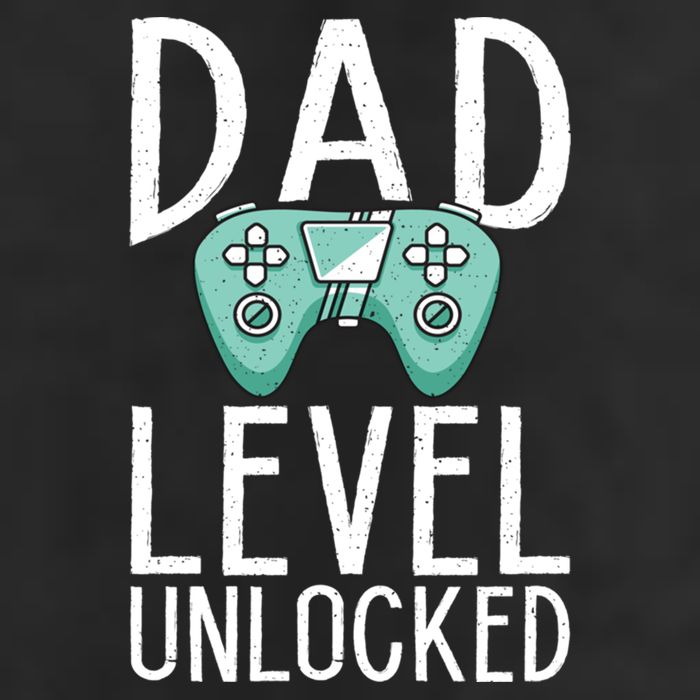 Dad Level Unlocked Gaming Father Daddy Dad Gift Adult Drive Performance Visor