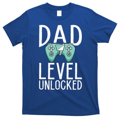 Dad Level Unlocked Gaming Father Daddy Dad Gift T-Shirt