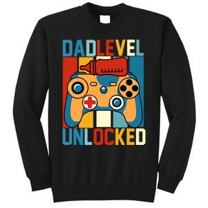 Dad Level Unlocked FatherS Day Celebration Sweatshirt