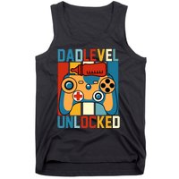 Dad Level Unlocked FatherS Day Celebration Tank Top