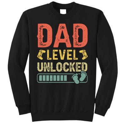 Dad Level Unlocked Sweatshirt