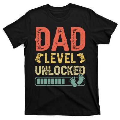 Dad Level Unlocked T-Shirt