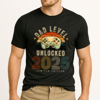 Dad Level Unlocked 2025 Dad Est 2025 Promoted To Dad 2025 Cooling Performance Crew T-Shirt