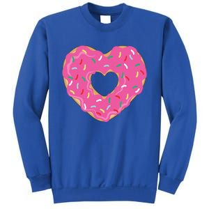 Donut Love Valentine's Day Heart Cute Meaningful Gift Sweatshirt