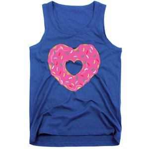 Donut Love Valentine's Day Heart Cute Meaningful Gift Tank Top