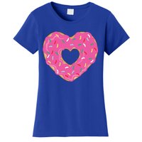 Donut Love Valentine's Day Heart Cute Meaningful Gift Women's T-Shirt