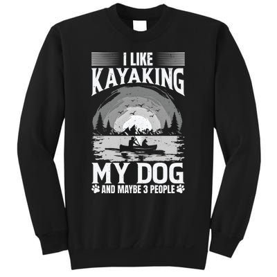 Dog Life Vests For Kayaking Dog Kayak Gear Lake Kayaking Funny Gift Sweatshirt