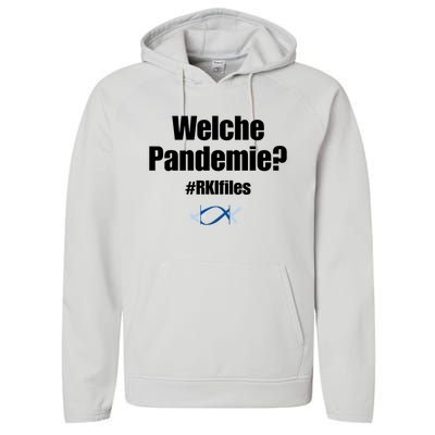 Dr. Lockdown Viehler Wearing Welche Pandemie Rklfile Performance Fleece Hoodie