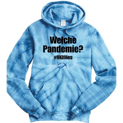 Dr. Lockdown Viehler Wearing Welche Pandemie Rklfile Tie Dye Hoodie