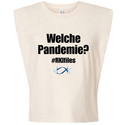 Dr. Lockdown Viehler Wearing Welche Pandemie Rklfile Garment-Dyed Women's Muscle Tee