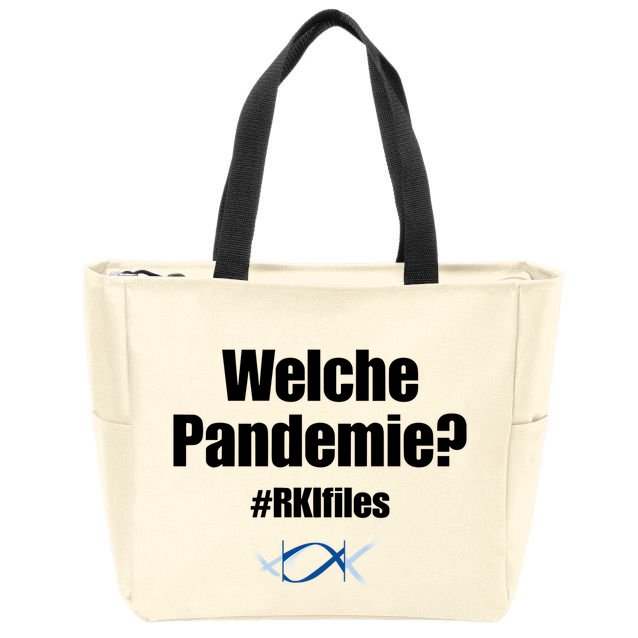 Dr. Lockdown Viehler Wearing Welche Pandemie Rklfile Zip Tote Bag