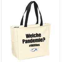 Dr. Lockdown Viehler Wearing Welche Pandemie Rklfile Zip Tote Bag