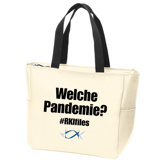 Dr. Lockdown Viehler Wearing Welche Pandemie Rklfile Zip Tote Bag