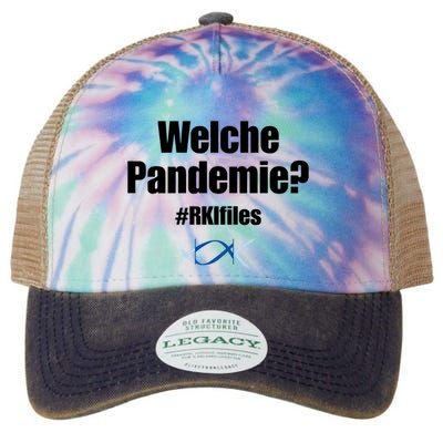 Dr. Lockdown Viehler Wearing Welche Pandemie Rklfile Legacy Tie Dye Trucker Hat