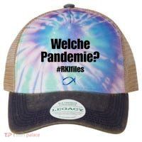 Dr. Lockdown Viehler Wearing Welche Pandemie Rklfile Legacy Tie Dye Trucker Hat