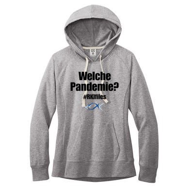 Dr. Lockdown Viehler Wearing Welche Pandemie Rklfile Women's Fleece Hoodie