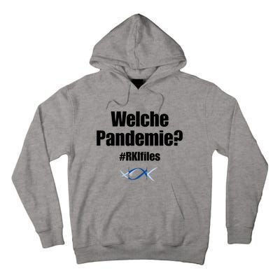 Dr. Lockdown Viehler Wearing Welche Pandemie Rklfile Tall Hoodie