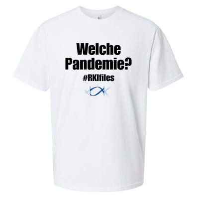 Dr. Lockdown Viehler Wearing Welche Pandemie Rklfile Sueded Cloud Jersey T-Shirt