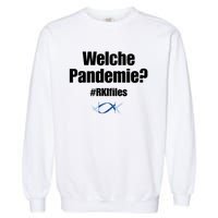 Dr. Lockdown Viehler Wearing Welche Pandemie Rklfile Garment-Dyed Sweatshirt