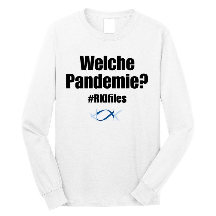 Dr. Lockdown Viehler Wearing Welche Pandemie Rklfile Long Sleeve Shirt