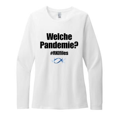 Dr. Lockdown Viehler Wearing Welche Pandemie Rklfile Womens CVC Long Sleeve Shirt