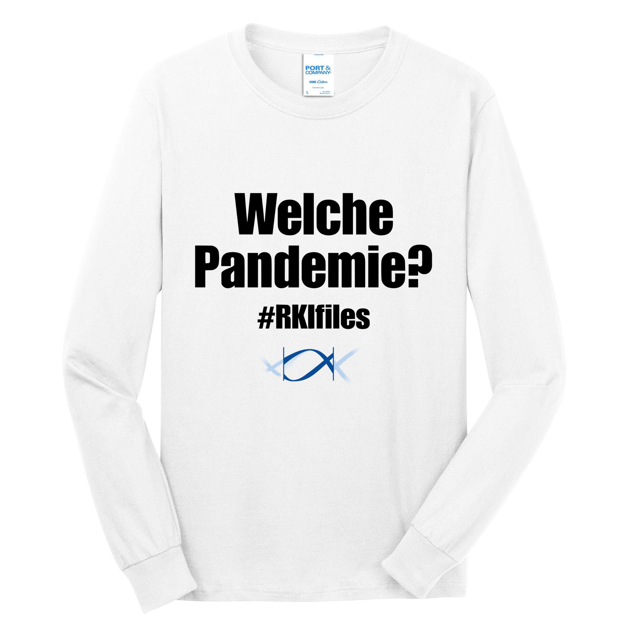 Dr. Lockdown Viehler Wearing Welche Pandemie Rklfile Tall Long Sleeve T-Shirt