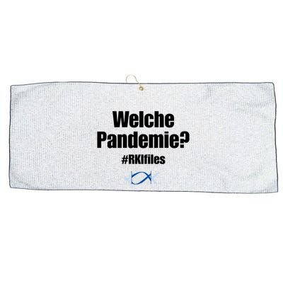 Dr. Lockdown Viehler Wearing Welche Pandemie Rklfile Large Microfiber Waffle Golf Towel