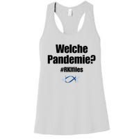 Dr. Lockdown Viehler Wearing Welche Pandemie Rklfile Women's Racerback Tank