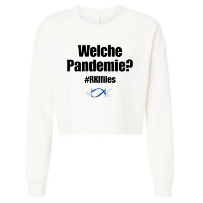 Dr. Lockdown Viehler Wearing Welche Pandemie Rklfile Cropped Pullover Crew