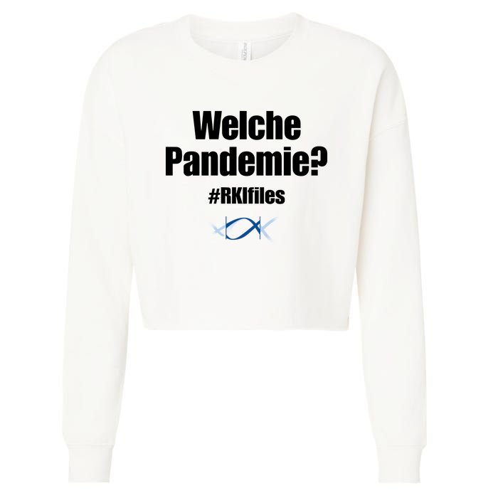 Dr. Lockdown Viehler Wearing Welche Pandemie Rklfile Cropped Pullover Crew