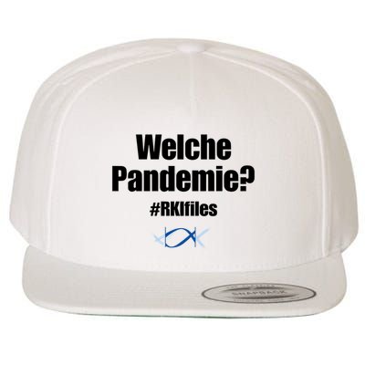 Dr. Lockdown Viehler Wearing Welche Pandemie Rklfile Wool Snapback Cap