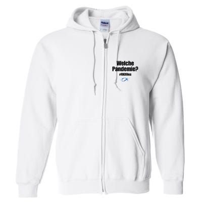 Dr. Lockdown Viehler Wearing Welche Pandemie Rklfile Full Zip Hoodie