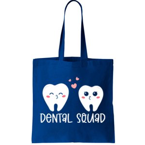 Dental Life Valentine's Day Dental Squad Funny Dentist Tooth Funny Gift Tote Bag