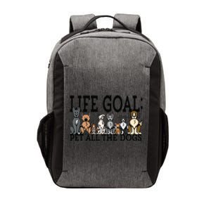 Dog Lovers Women Men Kids Funny Life Goal Pet Dogs Vector Backpack