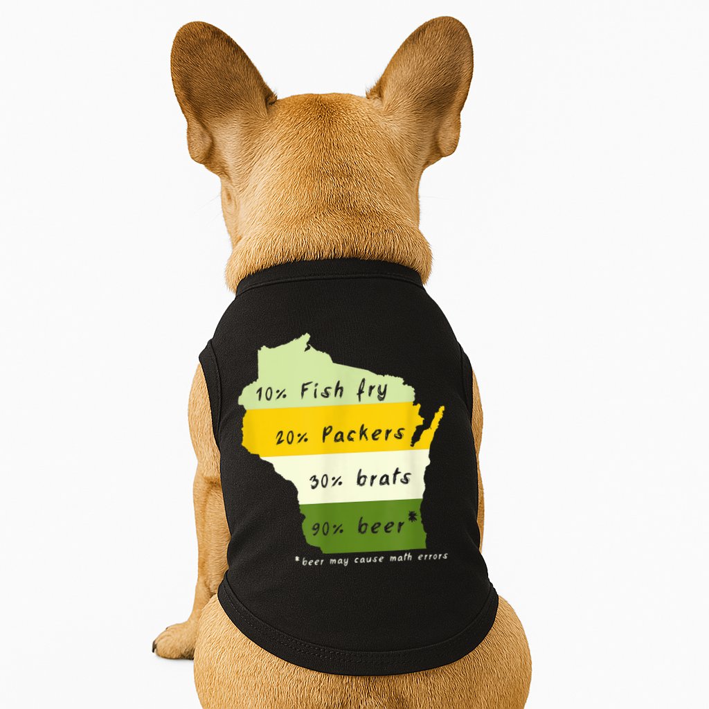 Drink Local Wisconsin Beer Drinking Doggie Tank