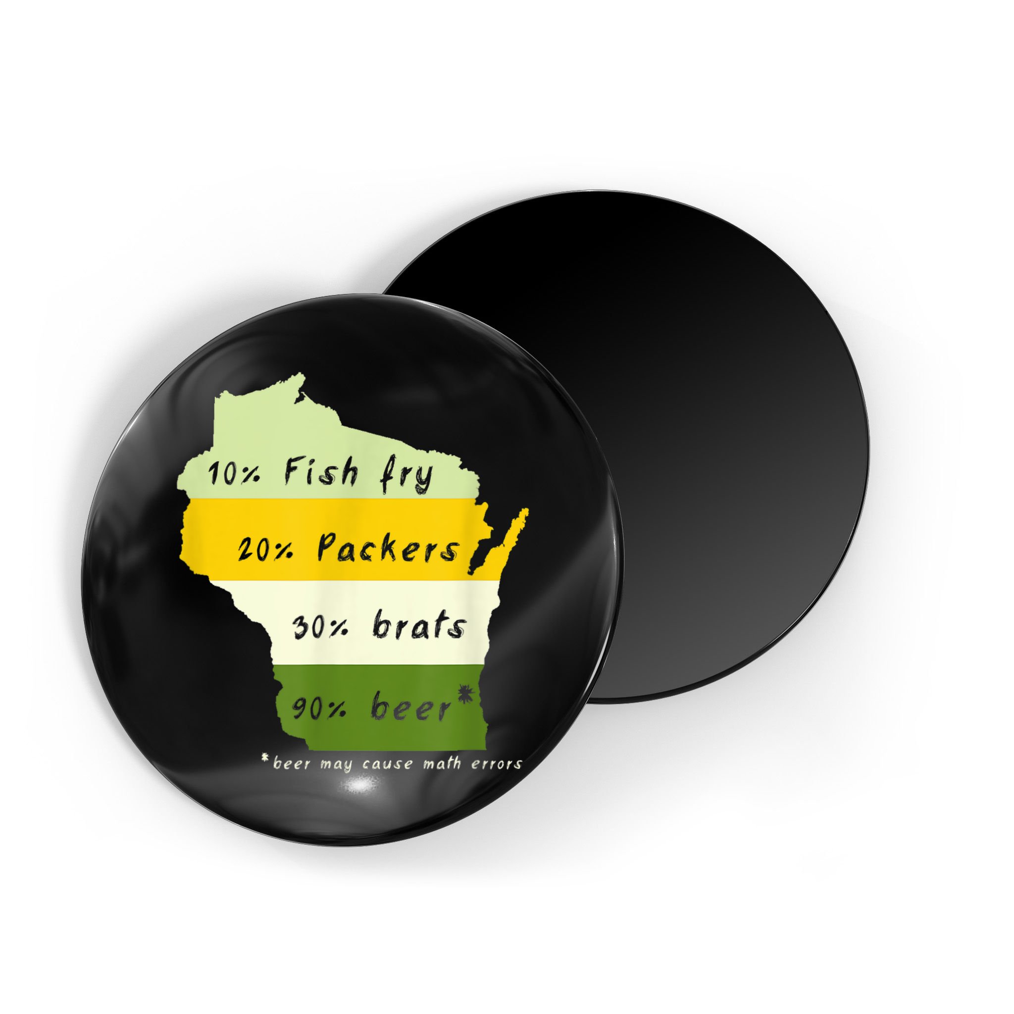 Drink Local Wisconsin Beer Drinking Magnet