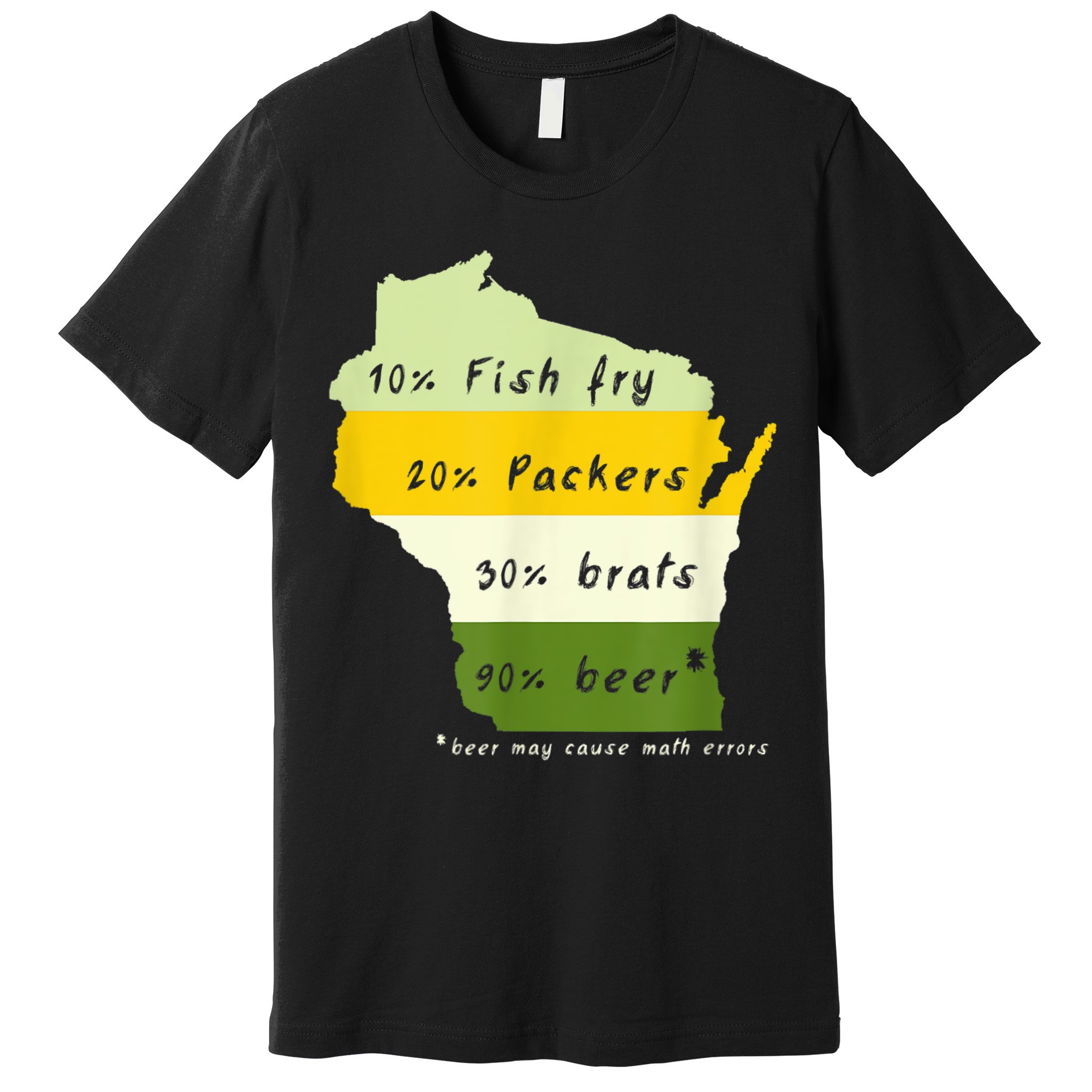 Drink Local Wisconsin Beer Drinking Premium T-Shirt