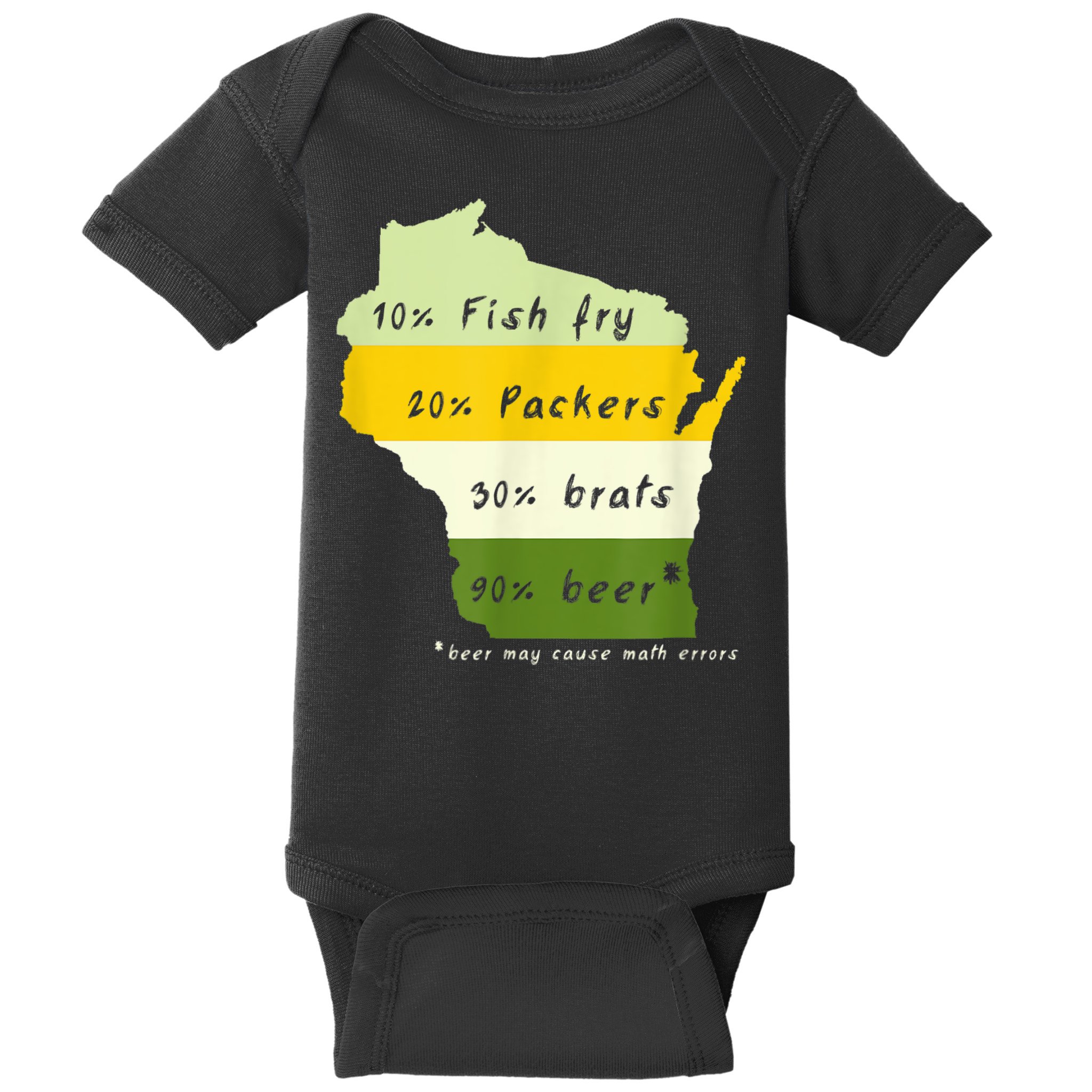 Drink Local Wisconsin Beer Drinking Baby Bodysuit